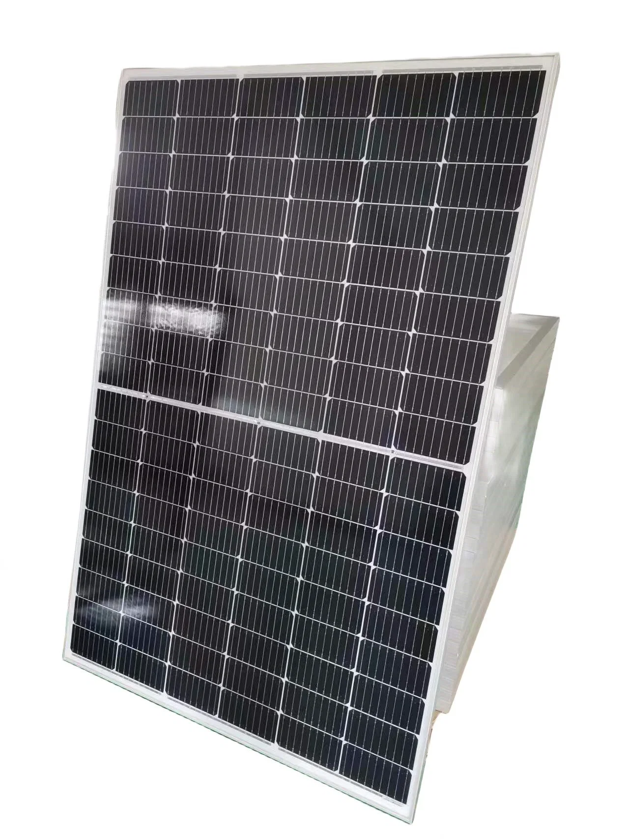 300W 450W 550W High Efficiency Single Galss Half-Cut Module Monocrystalline Solar Panel