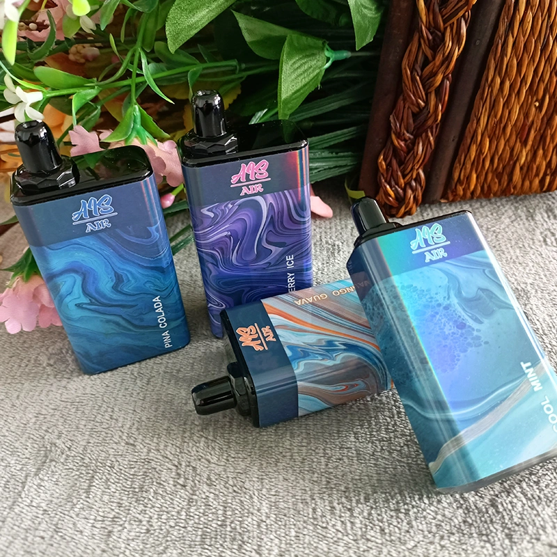 طقم بادئ الحركة AIS Air E-Cigarette 5000puffs Coil Mesh Vape الذي لا يمكن التخلص منه بطارية قابلة لإعادة الشحن بسعة 950 مللي أمبير/ساعة بأفضل سعر