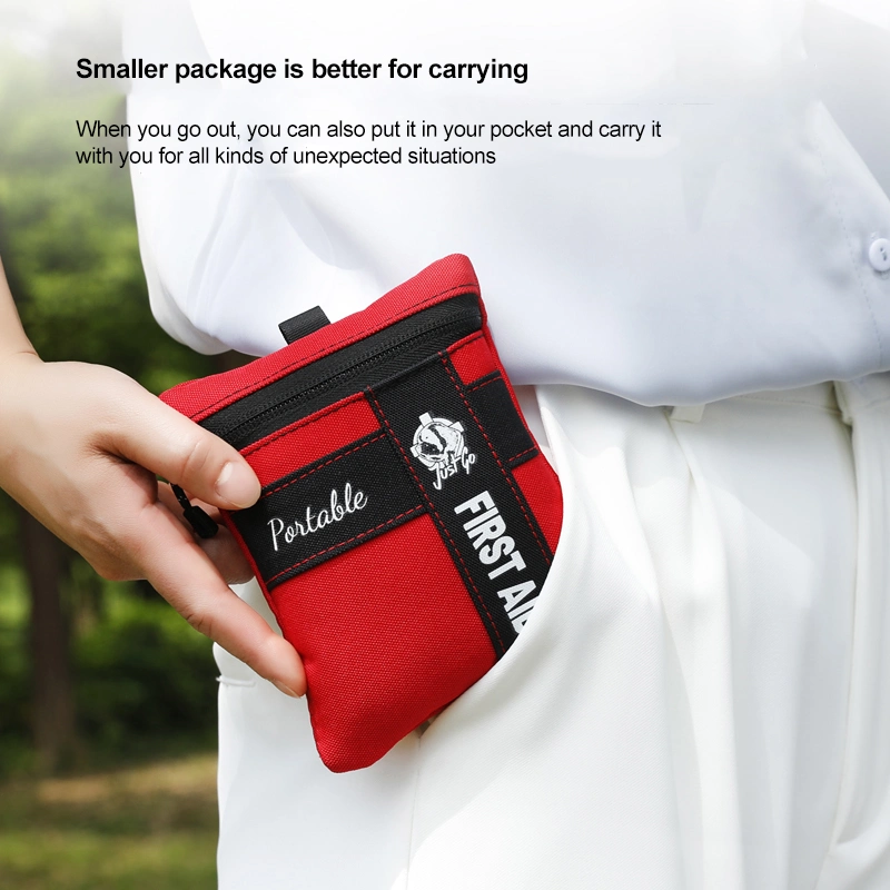 Portable Earthquake First Aid Kit Bag Waterproof Medical First Aid Bag with Safety Kit Supplies Roadside Emergency First Aid Bag