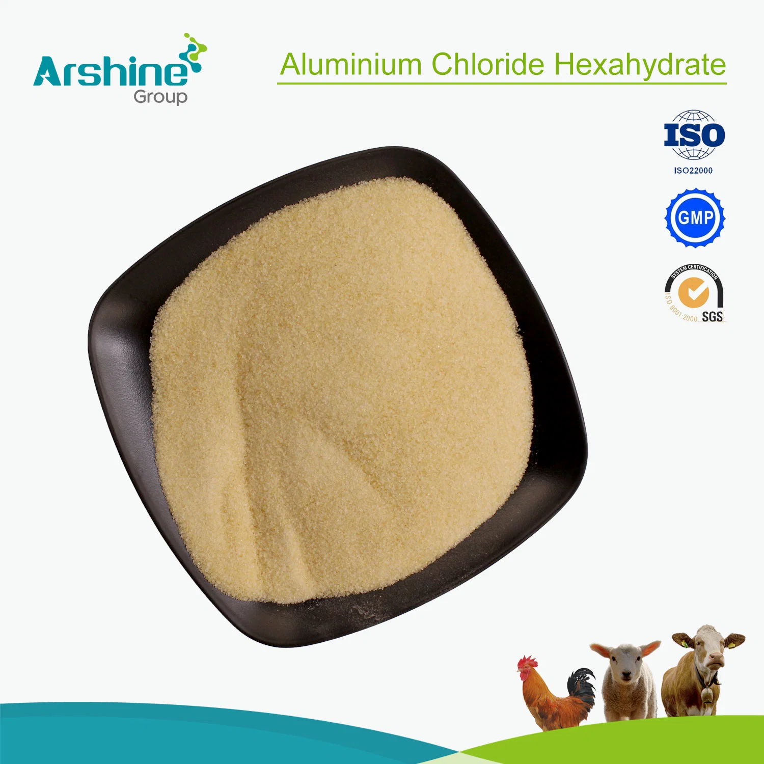 Veterinary Medicine CAS7784-13-6 Aluminium Chloride Hexahydrate