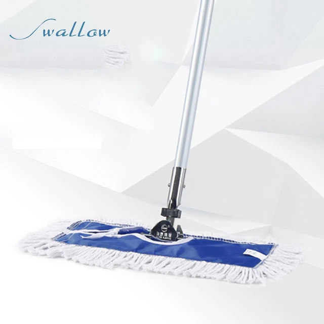 Baumwolle Flat Mop große Mop Staub Push-up Hotel Factory Home Rudern Sie Die Schwalbe