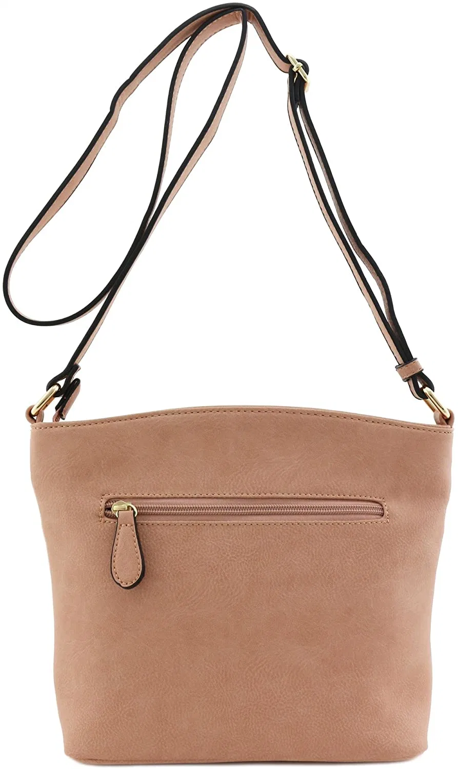 Saco de bolso triplo funcional Lady Fashion Designer PU para as mulheres