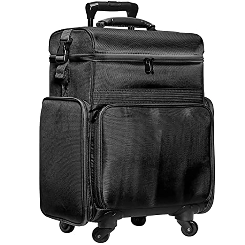 Soft Rolling Makeup Large Laptop Waterproof Holder Travel Trolley Case