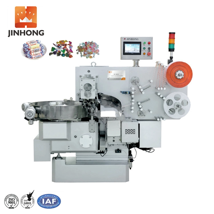 JINHONG High Speed Double Twist Food Packaging Machine Packaging Line For Hard Candy