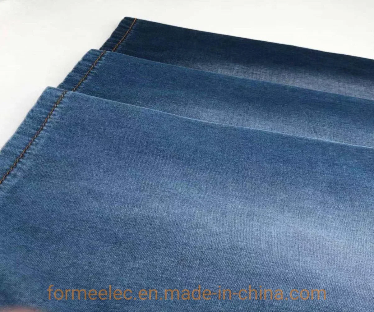 Twill Jeanet 40/2 Combed Cotton Denim Fabric 7oz Cottton Textile Jean Fabric