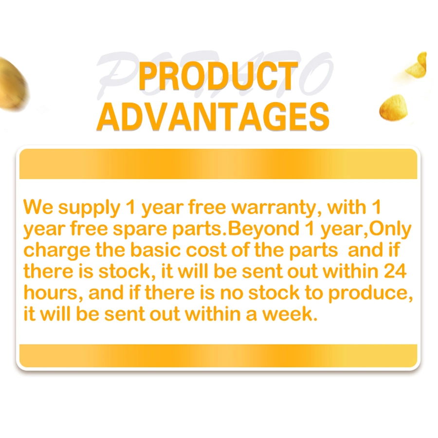 50 kg - 2000 kg - processamento automático de chips Banana - Máquina de preparação de batatas doces Linha de produção de chips