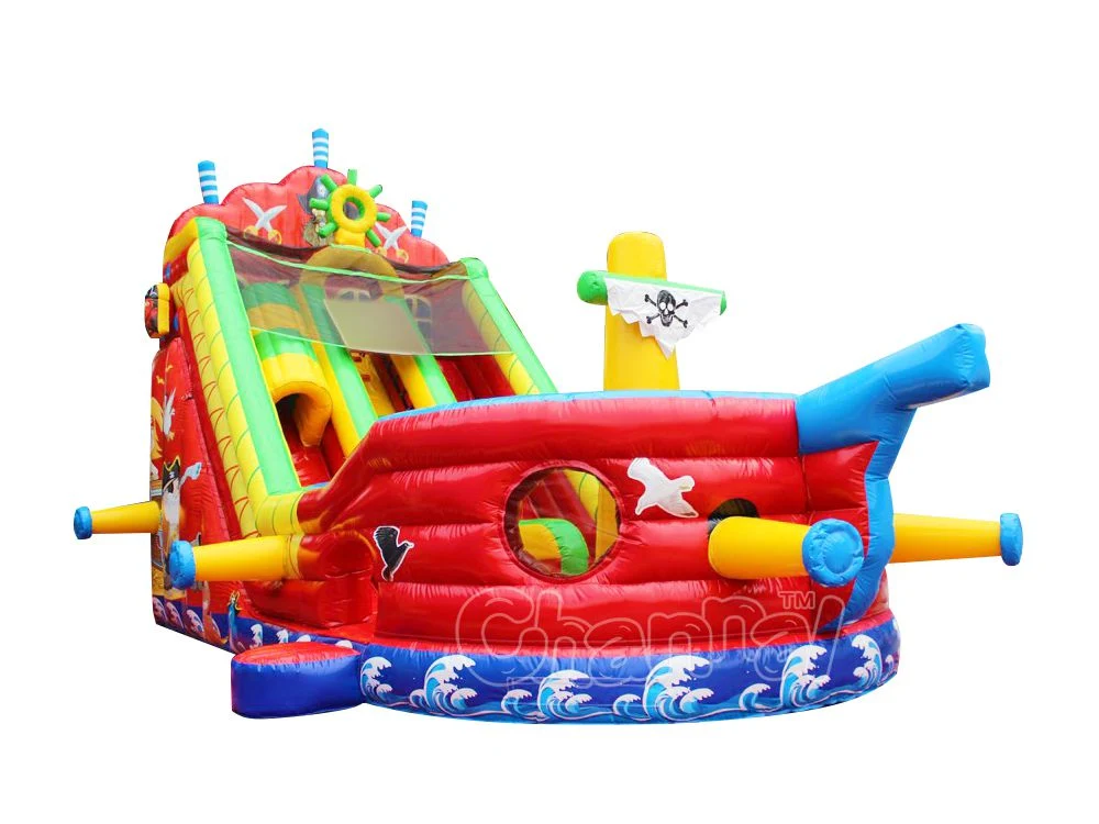 Pirate Ship Sail Inflatable Slide Inflatable Water Slide Inflatable Slide for Sale