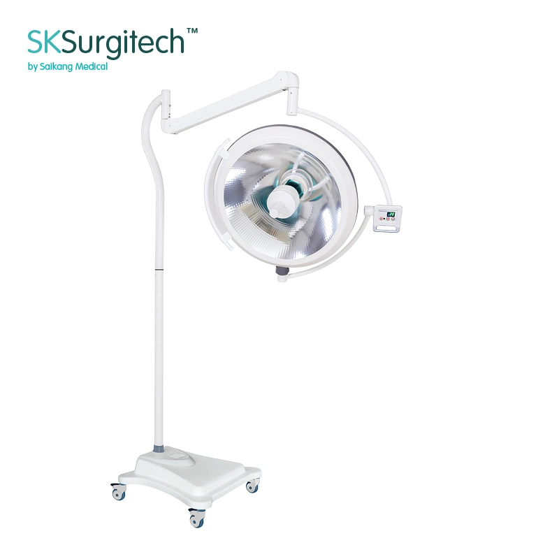 Sk-Lzy70A Saikang Medical Single Dome Ceiling Shadowless Examination Surgical Battery Halogen Operating Lamp