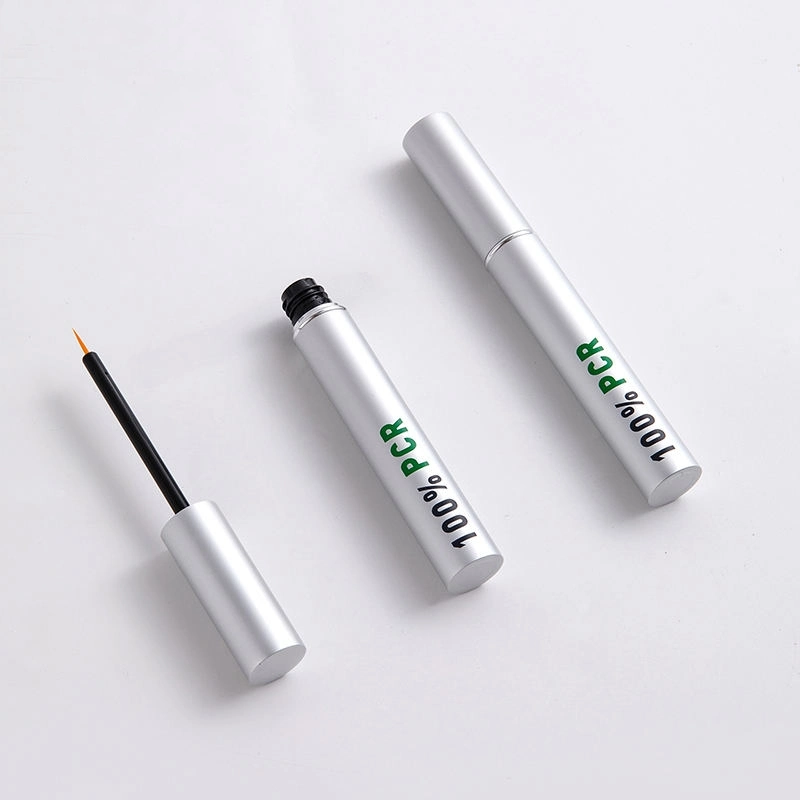 Sustainable PCR Material Packaging Aluminum Eyelash and Brow Serum Bottle