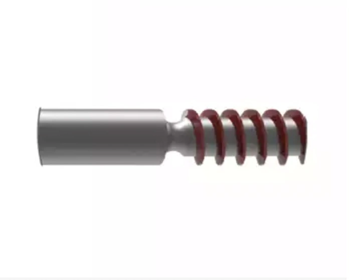 Titanium Bone Compression Metal Screw with Single Pointed and Threaded