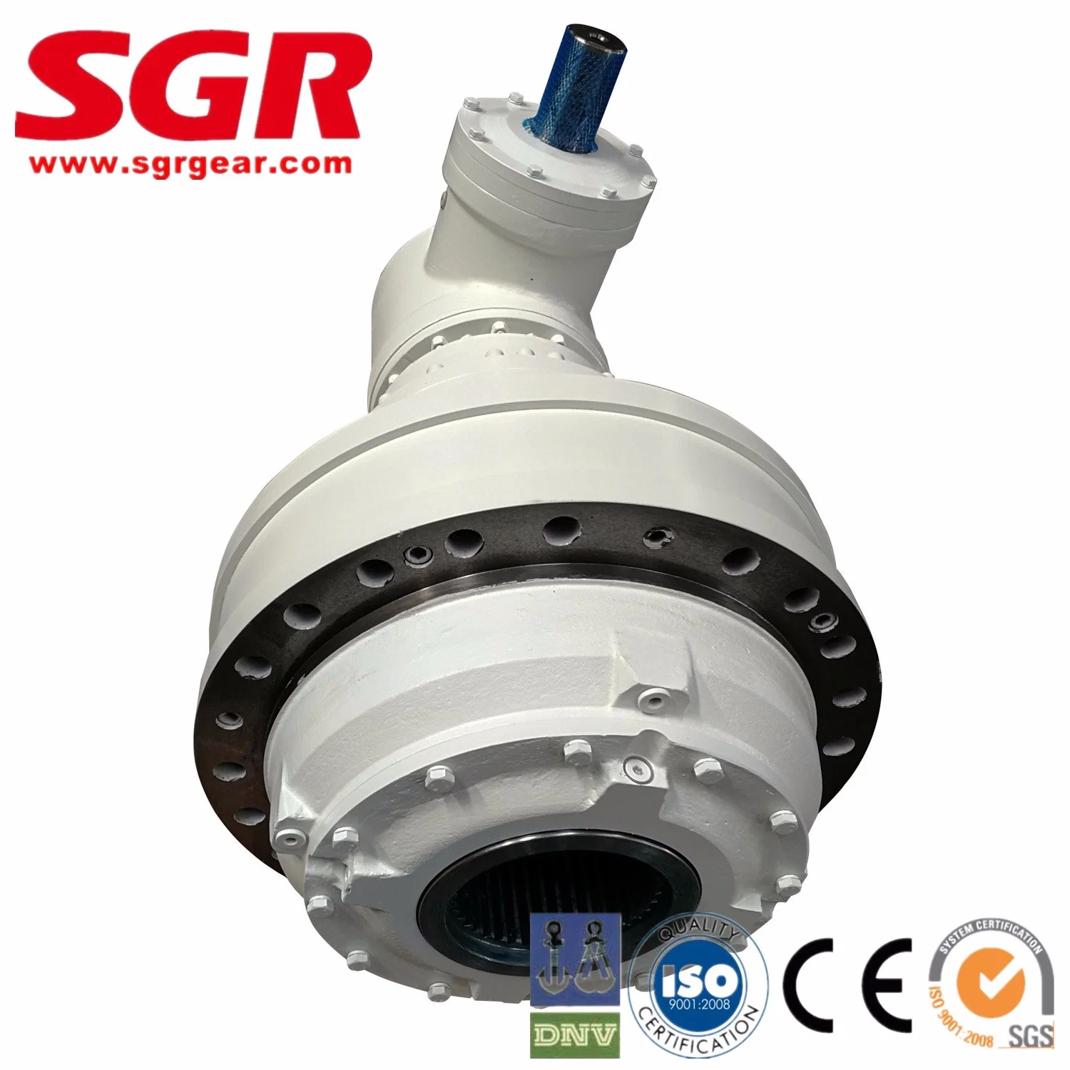 High Efficiency Big Torque Sgr Internal Splined Shaft Planetary Gear Speed Reducer, Gearmotor, Gearboxes with Foot