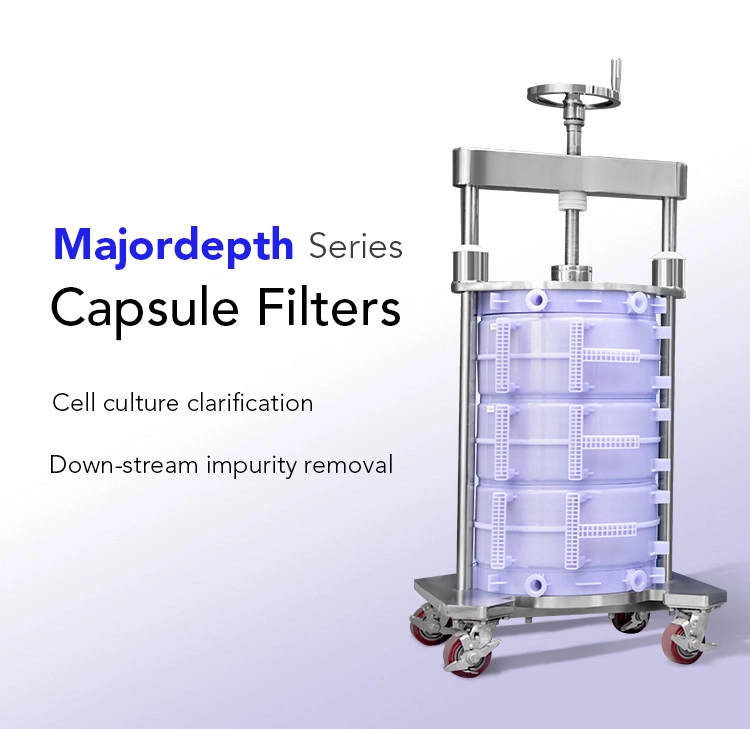 Translucent Shell Majordepth Series Capsule Filters for Host Cell Protein or Hybrid Protein Aggregates Filtration