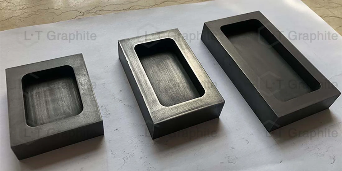 Graphite Casting Ingot Mold Metal Refining Scrap Bar Coin Combo