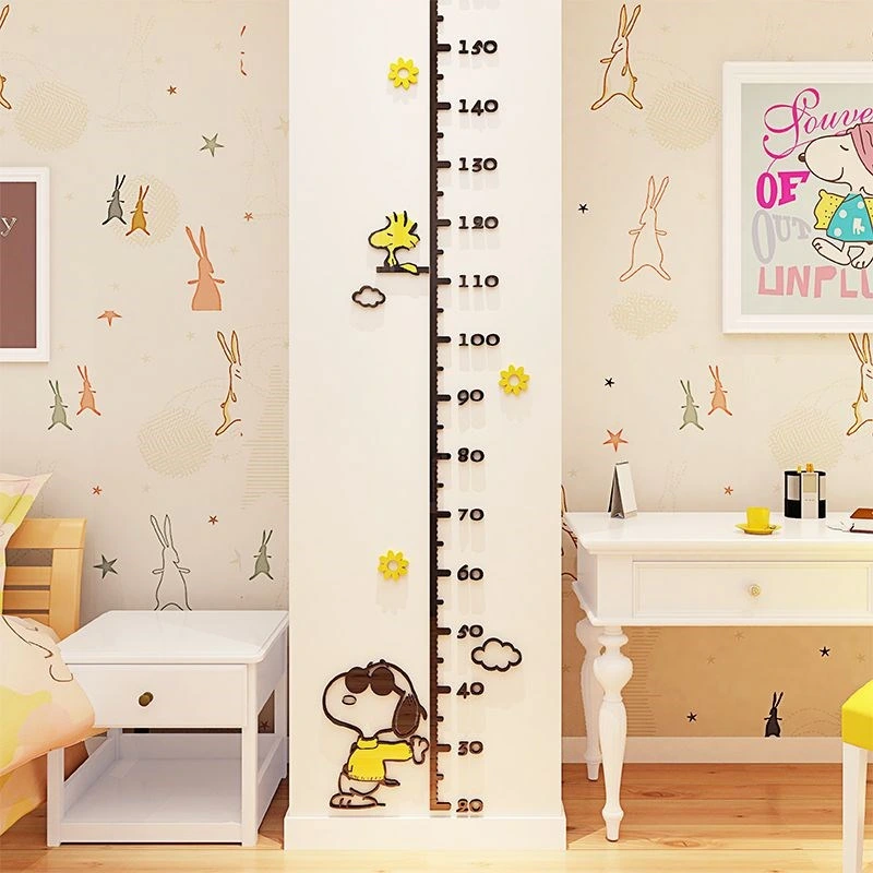 Height Measurement Wall Sticker Children's Room Acrylic 3D Wall Sticker