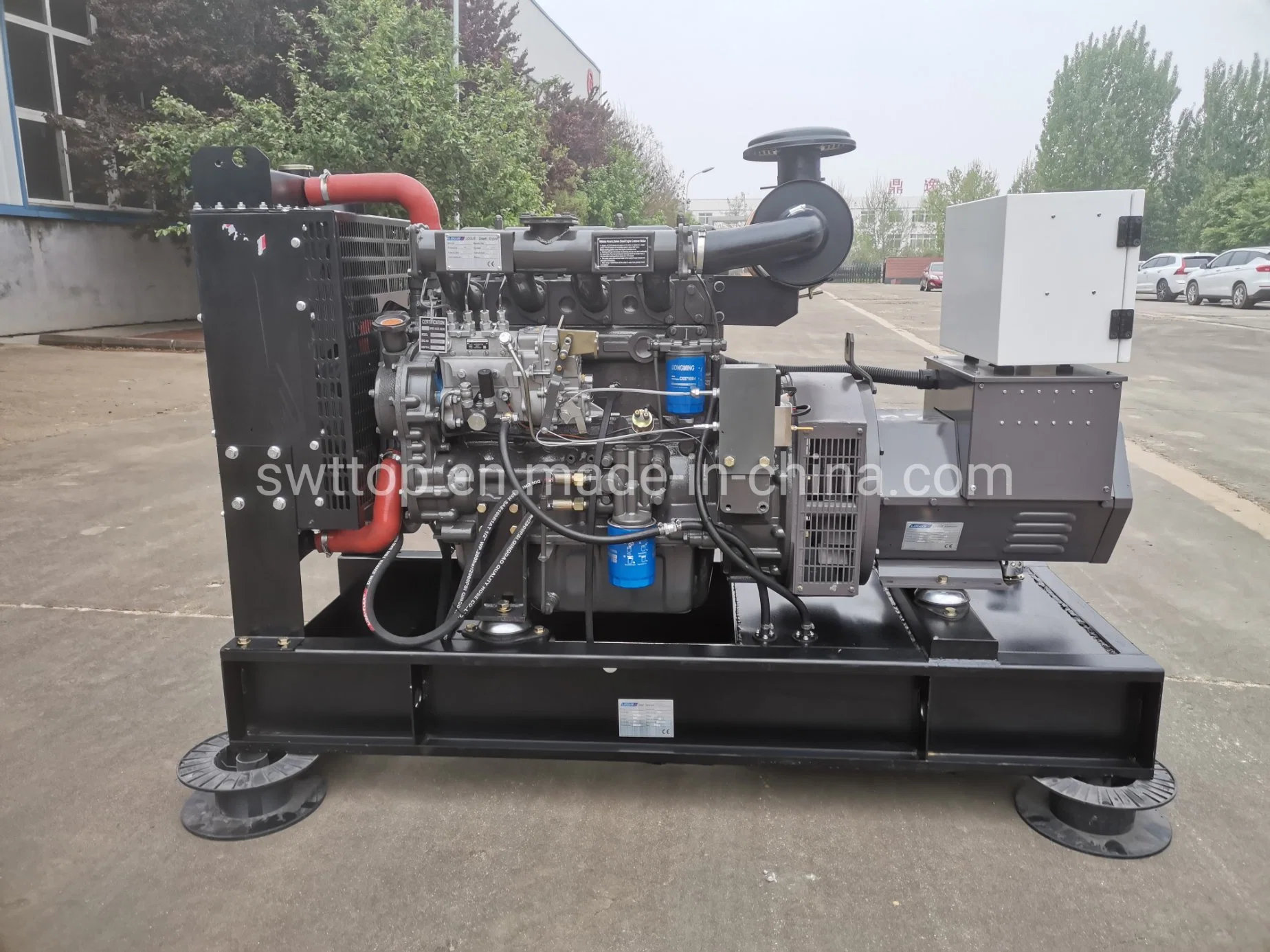 Soundproof Diesel Electric/Electrical Power Generating/Generator Set