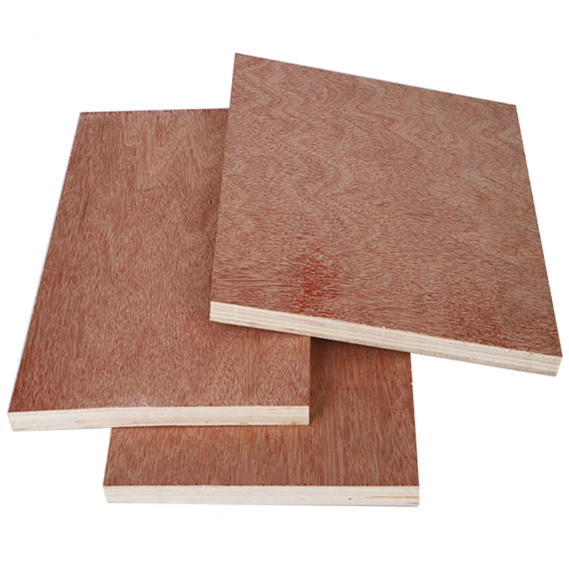 Contraplacado comercial com Bintangor Okoume Birch Pine Veneer de 2 mm a. 25 mm