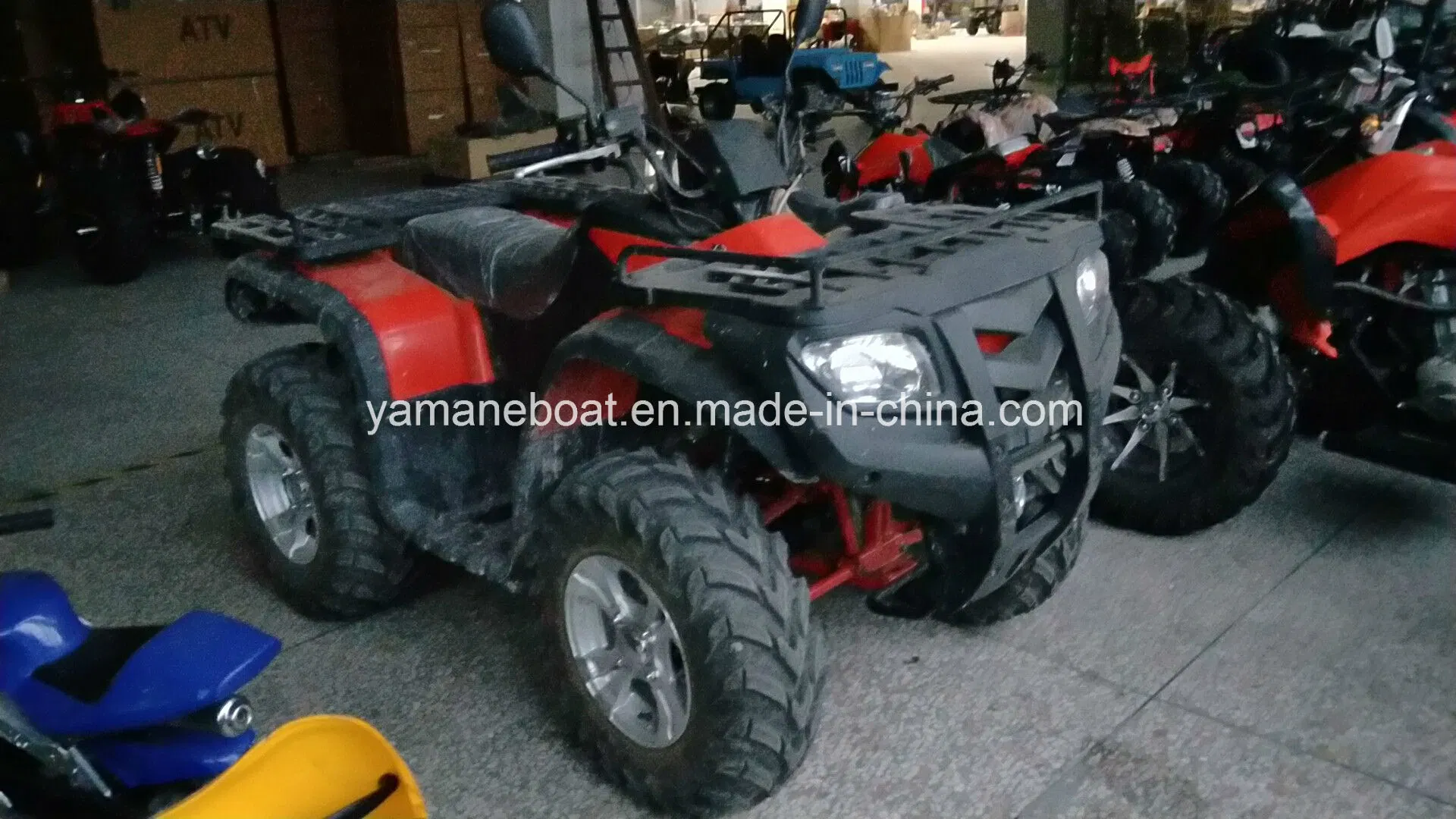 New Model Single Cylinde Gas Power 400cc 4X4 Utility ATV