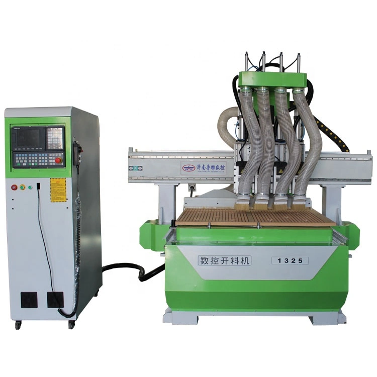 Woodworking CNC Four-Process Cutting Machine Engraving Machine for Production of All Kinds of Panel Furniture and The Processing of Door Panel