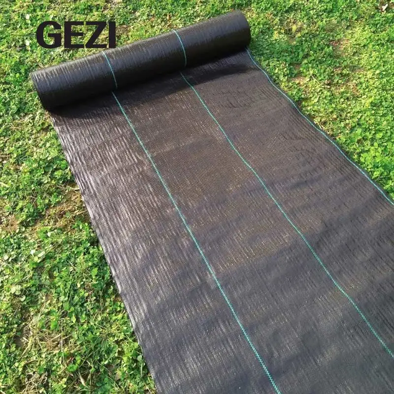 El control de malezas Panorama alfombrilla de goma Nonwoven Fabric tejido de plástico para la Granja Agrícola