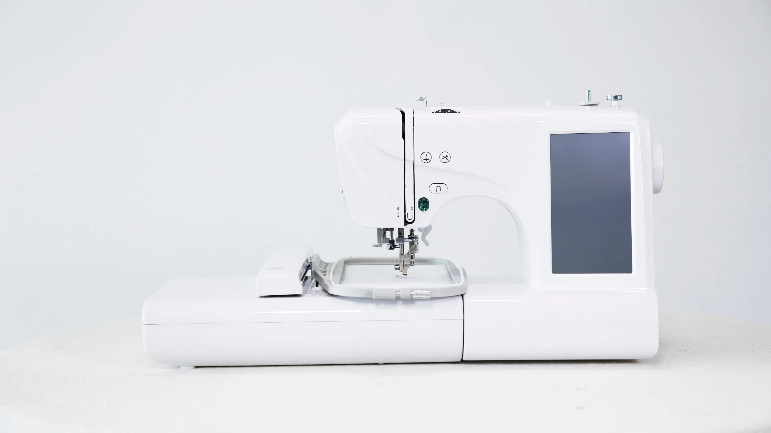 Portable Small Home Computerized Single Needle Sewing Embroidery Machines