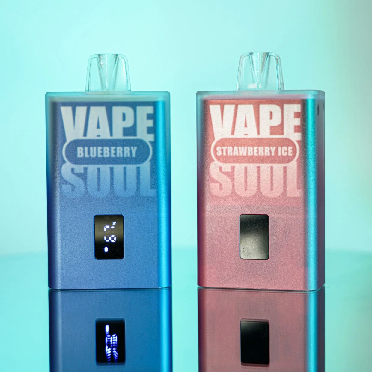 Vapesoul LCD 12000 Puffs 2023 Hot Selling 53 sabores clásicos Con 18ml E-Liquid y Tipo C recargables luces LED intermitentes VAPE desechable al por mayor