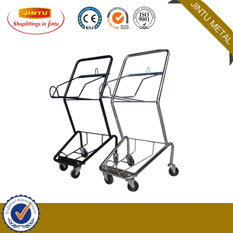 Best Selling Double Basket Shopping Trolley