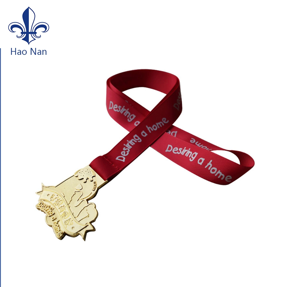 Factory Hot Sale 2020 New Style Customized Fabric Medal Ribbon