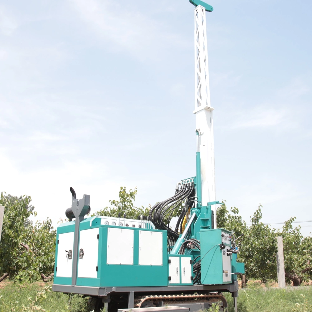 New Crawler Multifunctional Portable Hydraulic Rock Geological Water Well Borehole Diamond Core Drilling Machine