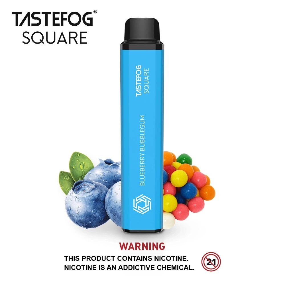 Tastefog Square 3500 أطواق السجائر الإلكترونية القابلة للتفتيت القرود بالجملة 2% النيكوتين المالحة