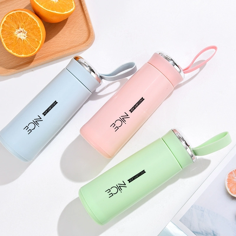 Department Store Cheap Hiking Outdoor Hot Cold Water Children Cute Gift New Nice Sport Glass Liner Creative Water Bottle Simple