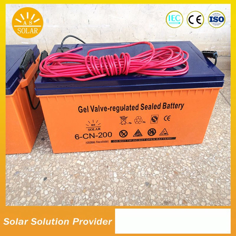 Low Price 150ah Gel Battery Solar Power Deep Cycle for Solar System