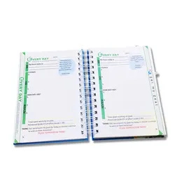 Kundenspezifisches Design Druck Jornals Papier Notizbuch Kundenspezifisch