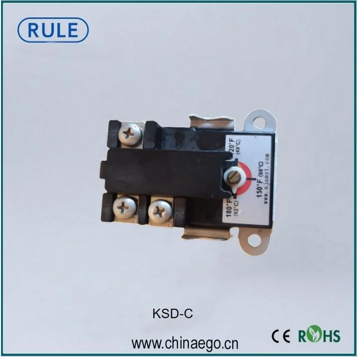 Kitchen Appliance Spare Parts Ksd Thermostat for Electric Water Heater and Other Electric Heater