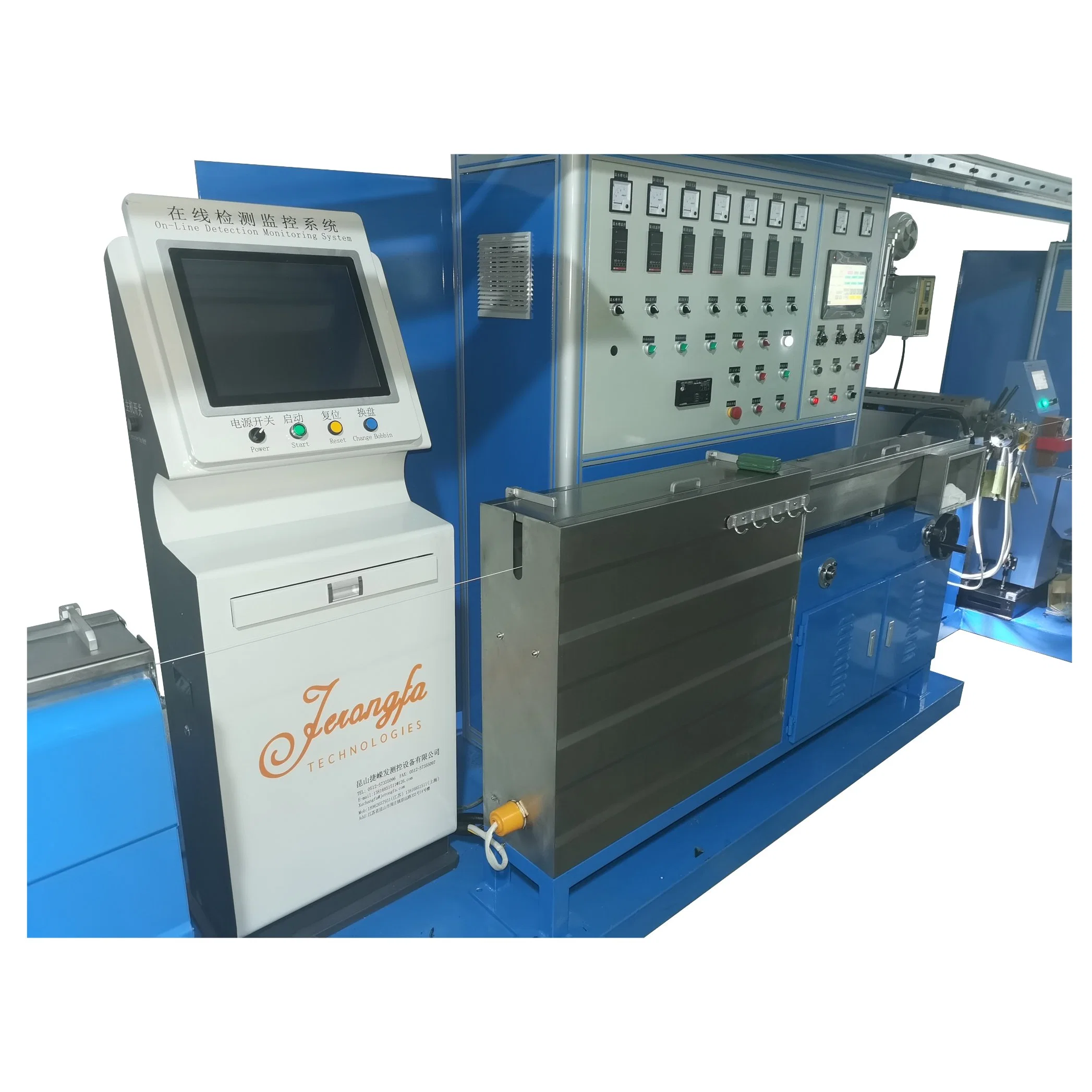 Cable Making Machine Manufacture of Etfr/FEP/PFA Wire and Cable Machinery for Hot Sale