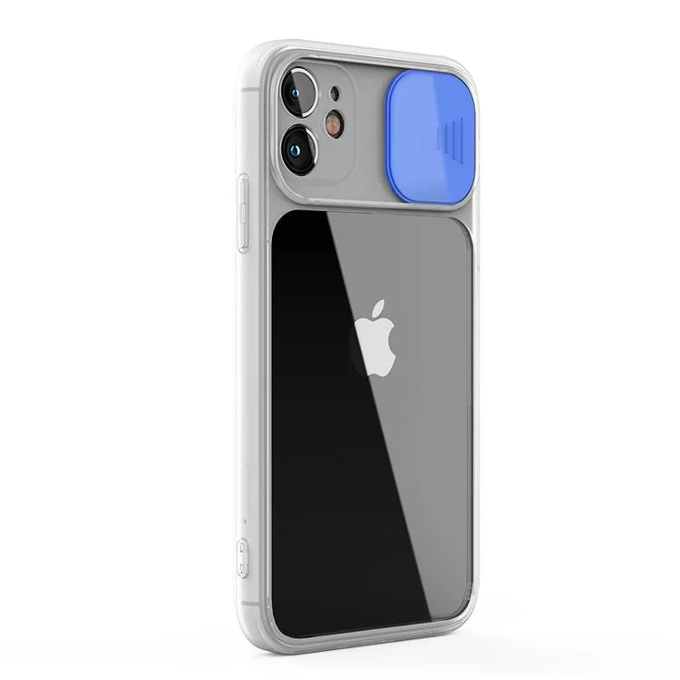 Nouveau téléphone portable TPU souple de protection pour caméra à glissière à objectif Étui pour iPhone 13 13 Mini 13 PRO Max avec Protecteur de caméra