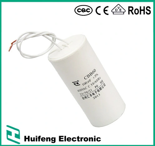 High Quality Cbb60 Motor Run Capacitor with Ce UL