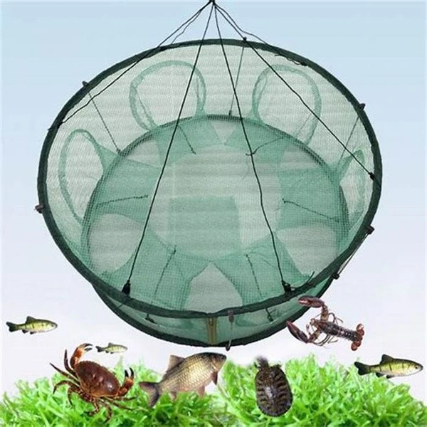 Fish Trap Net, Metal Lobster Traps, Trap for Catching Shrimp