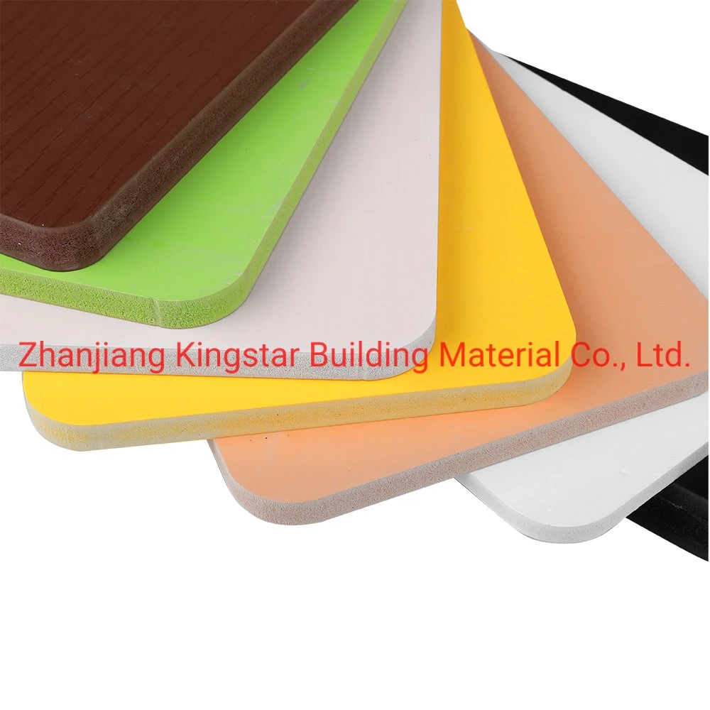 Decorative Waterproof Cabinet 10mm 12mm 18mm Exterior Wall Panel Rigid Flexible Expanded PVC Foam Board