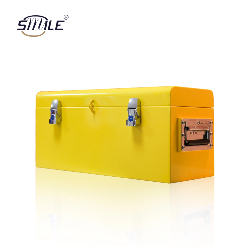 Smile Customized Durable with Handle Auto Car Metal Tool Box