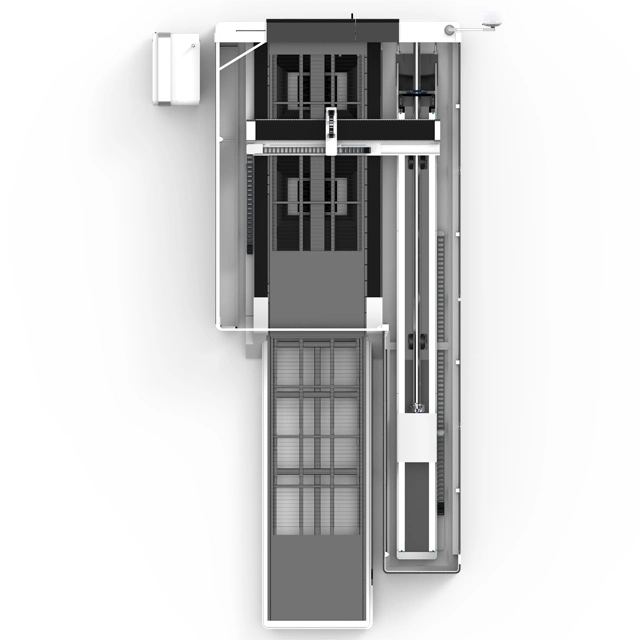 Automatic CNC Fiber Laser Cutting 12m Length Machine