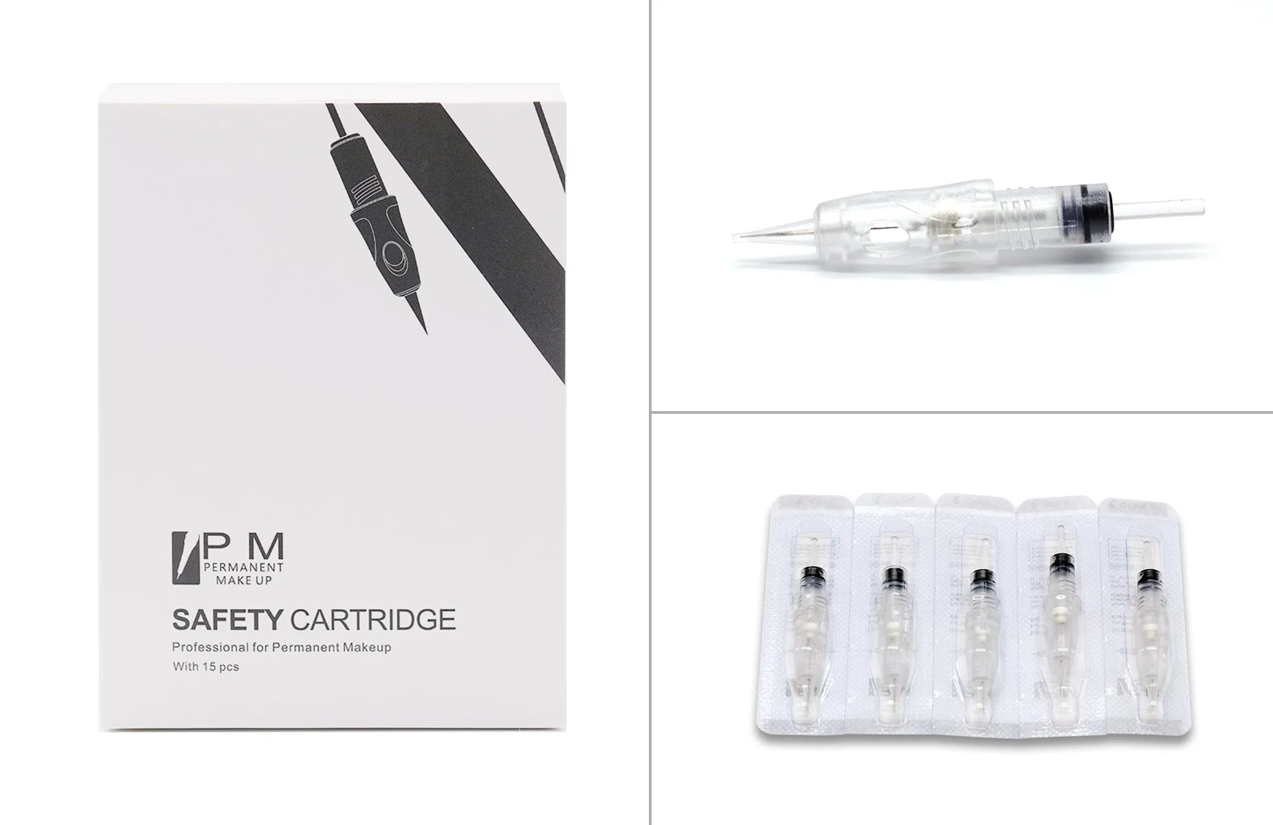 Pmu Disposable Sterilized Permanent Makeup Cartridge Tattoo Needle for Pm Machine