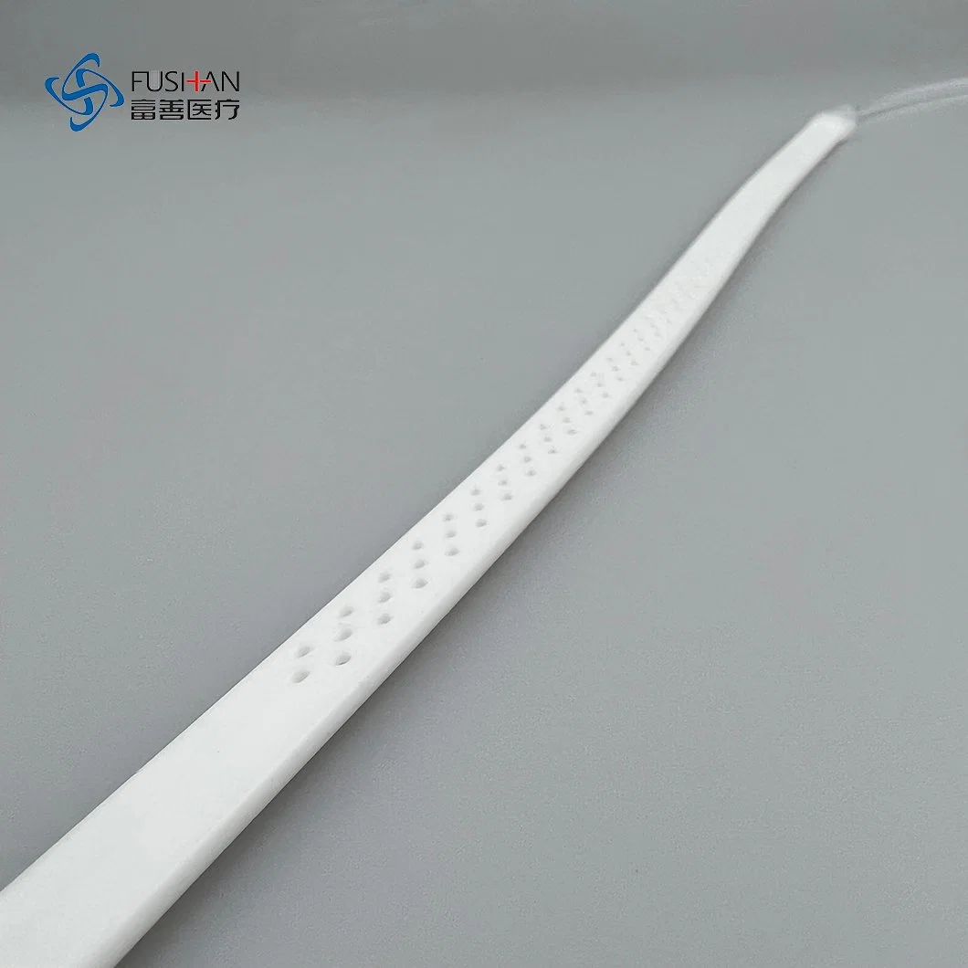 Fushandisposable Silicone Flat Perforated Drainage Tube Drain Catheter Trocar Pipe Medical Manufacturer Fushan Wound Kit (7mm 10mm 13mm)