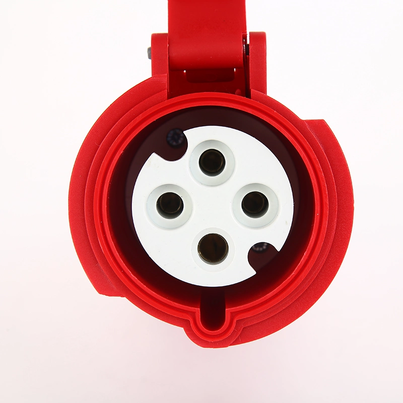 Ieccee Male and Female Industrial Plug and Socket Waterproof Connector Mobile Plug 16A 4p IP44