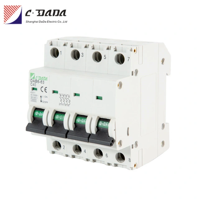 High quality/High cost performance  CE Approved 1p, 2p. 3p, 4p Micro 10 AMP Mini Circuit Breaker