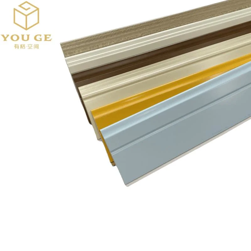 E0 PVC PU UV PUR Film Wood MDF Board Skirting