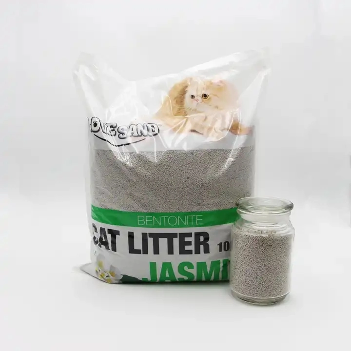 Popular Organic Cat Toilet Cleaning Sand Natural Clay Soluble Bentonite Cat Litter