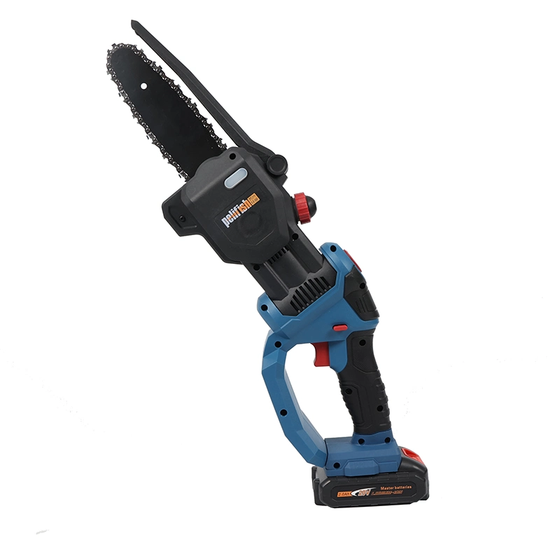 Mini batería recargable Chainsaw 6 pulgadas Sierra de cadena eléctrica inalámbrica