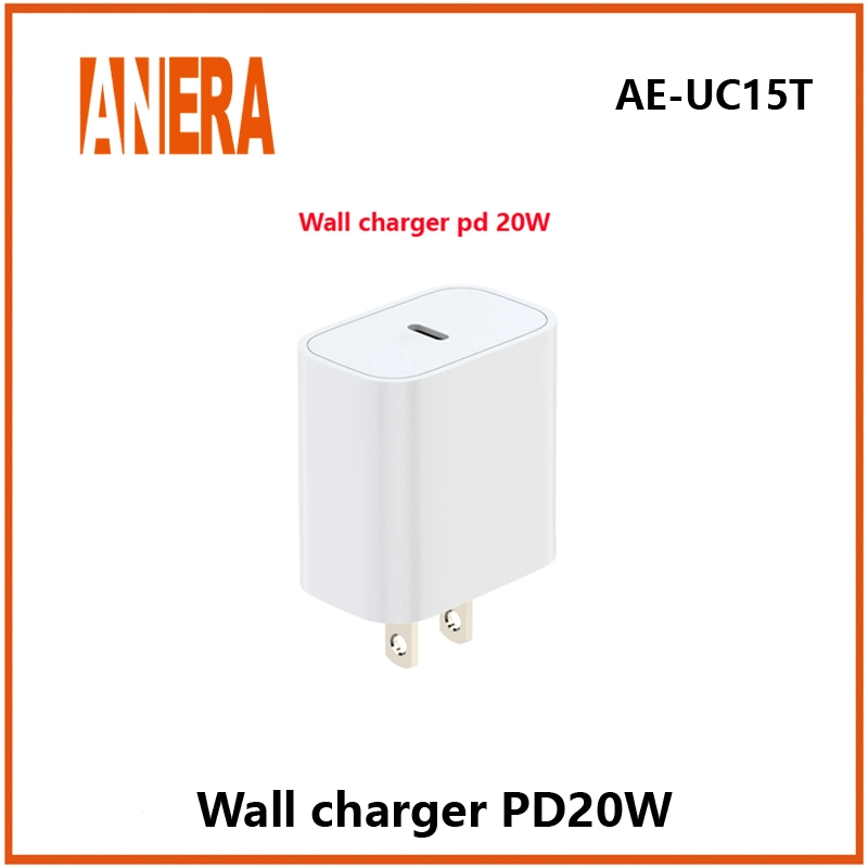 Hot Selling Universal Fast Charger Pd 20W EU/Us/UK Plug Power Adapter USB C Wall Charger Mobile Charger for Phone 14 PRO Max 13 12 11 X Phone