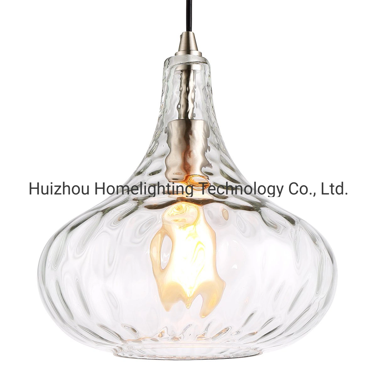 C8036 Modern Style 1-Light Hand Blown Water Glass Lampshade Pendant Lighting