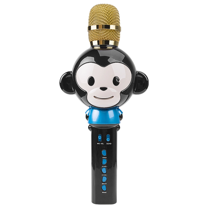 Mini Bluetooth Speaker Karaoke Microphone Kids Karaoke Machine for Mobile Phone